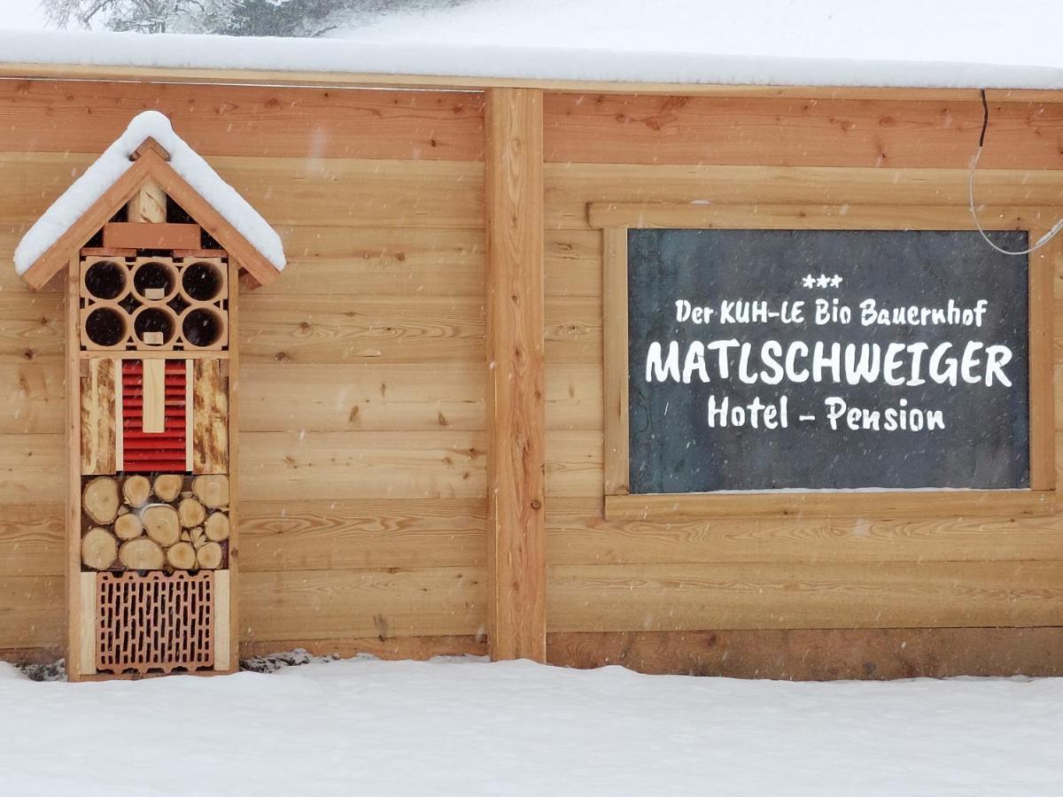 Bio-Bauernhof-Hotel Matlschweiger Lassing  Buitenkant foto